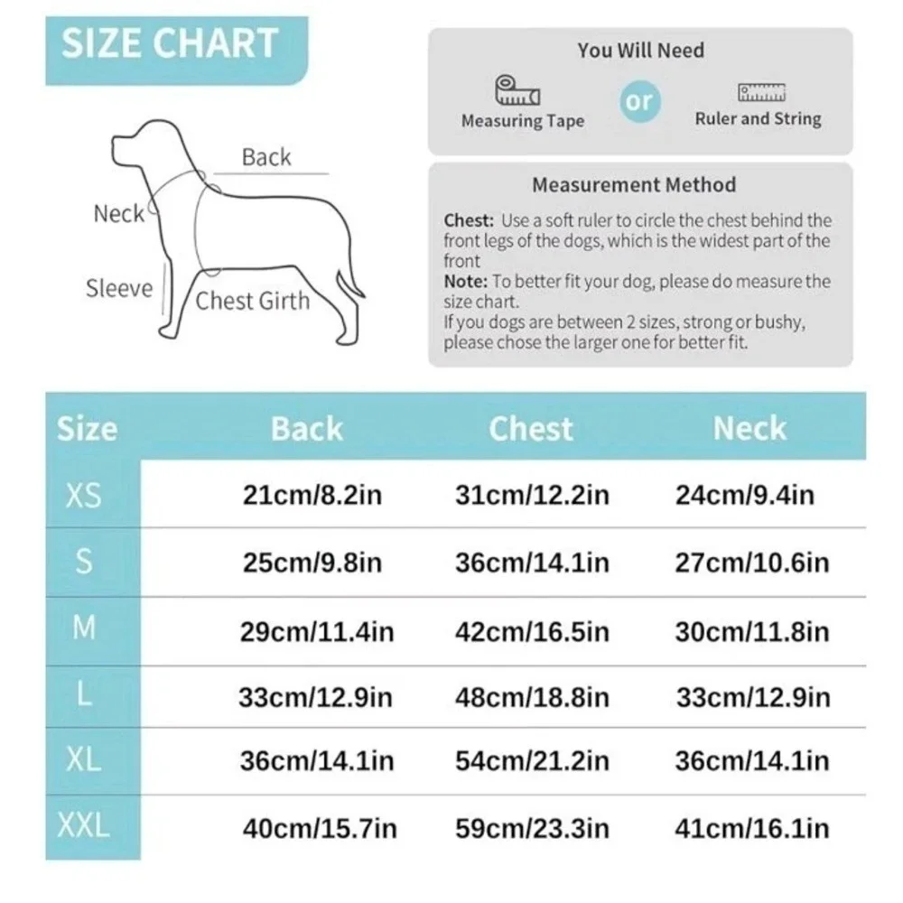 AITOLI Dog Coats for Small Dogs, Polar Fleece Dog Pajamas Bodysuit for Small‎